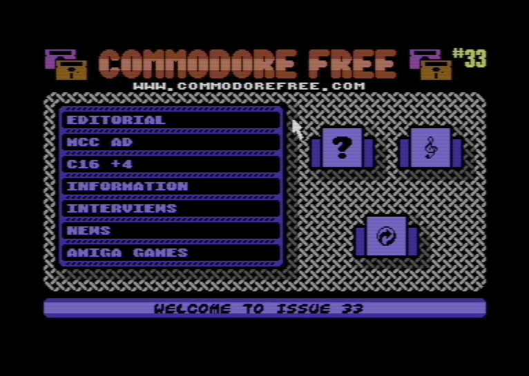 COMMODORE FREE ISSUE #33R1