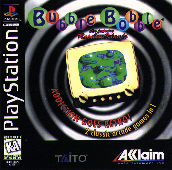 BUBBLE BOBBLE ALSO FEATURING RAINBOW ISLANDS