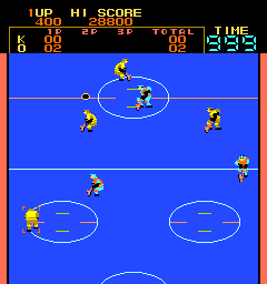 FIGHTING ICE HOCKEY