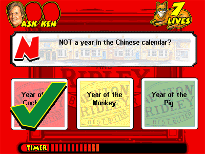 CORONATION STREET QUIZ GAME
