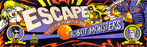 ESCAPE FROM THE PLANET OF THE ROBOT MONSTERS