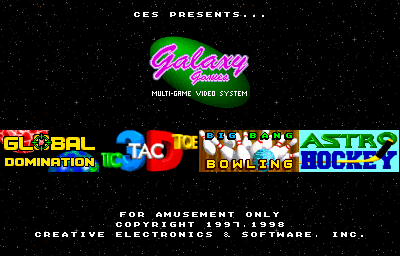 GALAXY GAMES STARPAK 3