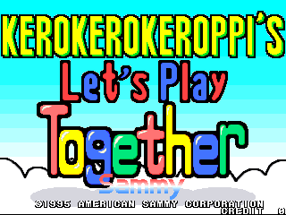 KERO KERO KEROPPI'S LET'S PLAY TOGETHER