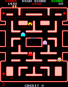 MS PAC MAN TWIN