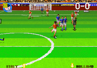 SUPER VISUAL FOOTBALL: EUROPEAN SEGA CUP