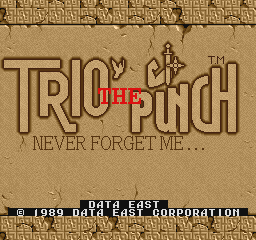 TRIO THE PUNCH