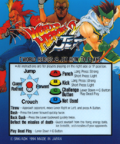 WORLD HEROES 2 JET