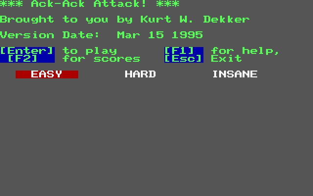 Ack-Ack Attack!