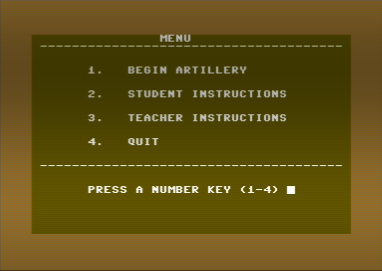 Artillery