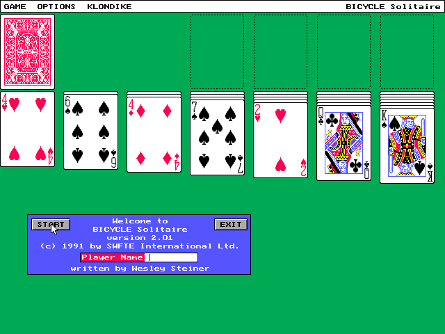 Bicycle Solitaire