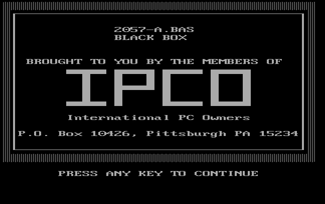 Black Box