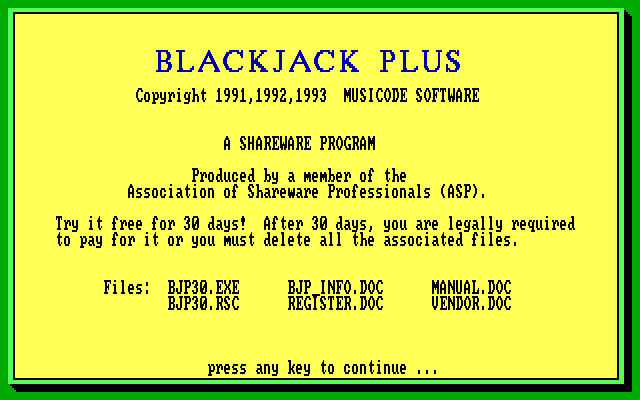 Blackjack Plus