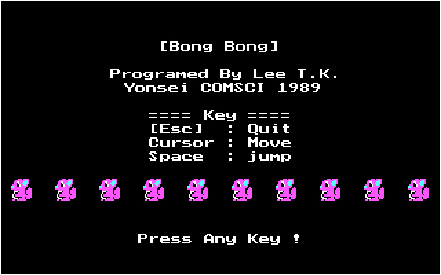 Bong Bong