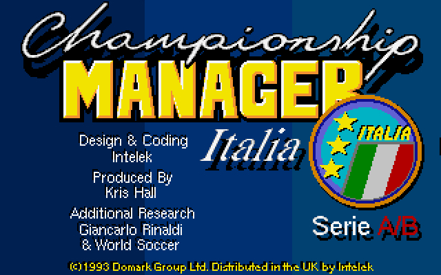 Championship Manager Italia