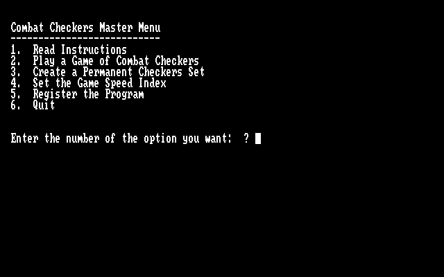 Combat Checkers