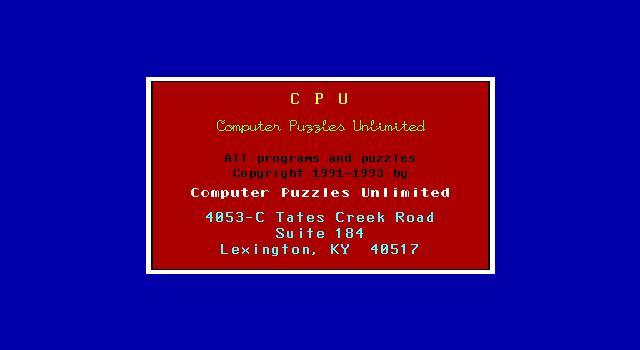 Computer Puzzles Unlimited