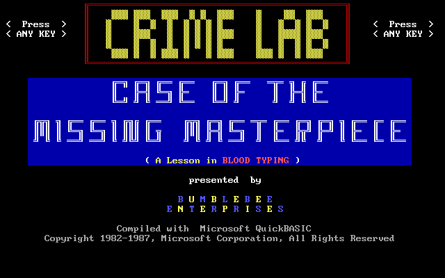 Crime Lab: Case of the Missing Masterpiece