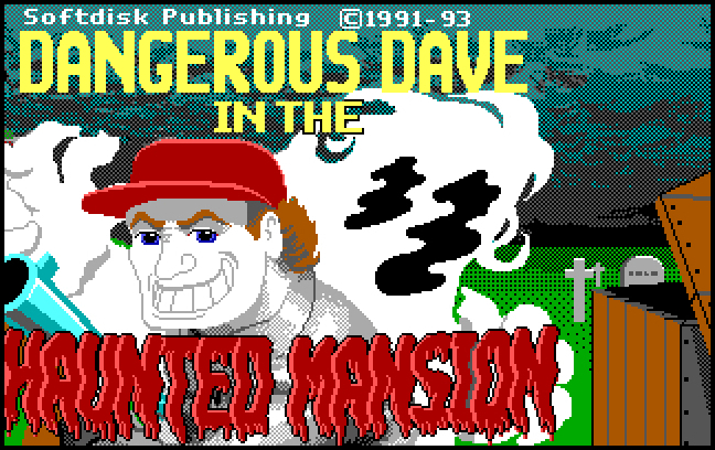 Dangerous Dave in the Haunted Mansion