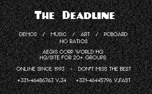 Deadline