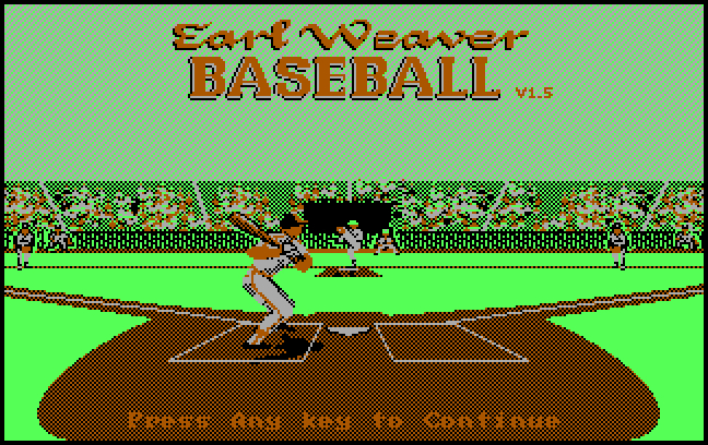 Earl Weaver Baseball