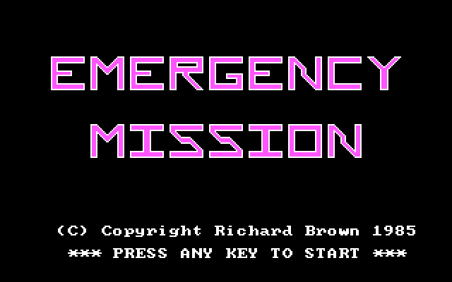 Emergency Mission