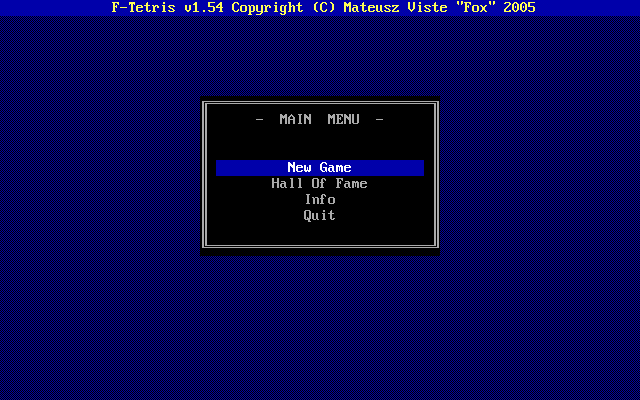 F-Tetris
