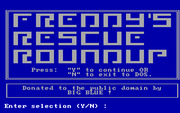 Freddy's Rescue Roundup