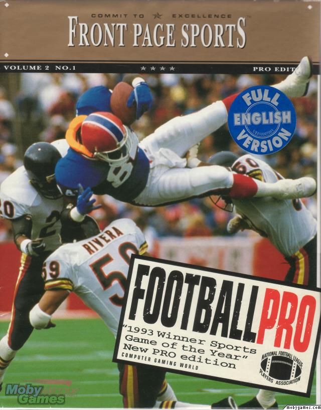Front Page Sports: Football Pro