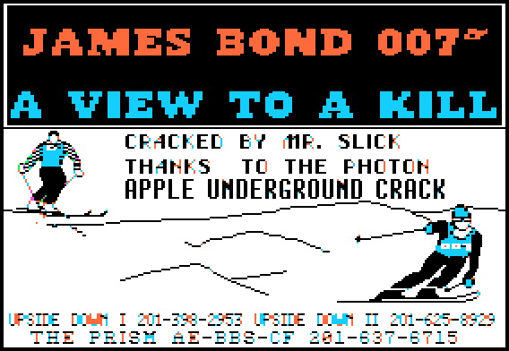 James Bond 007: A View to a Kill