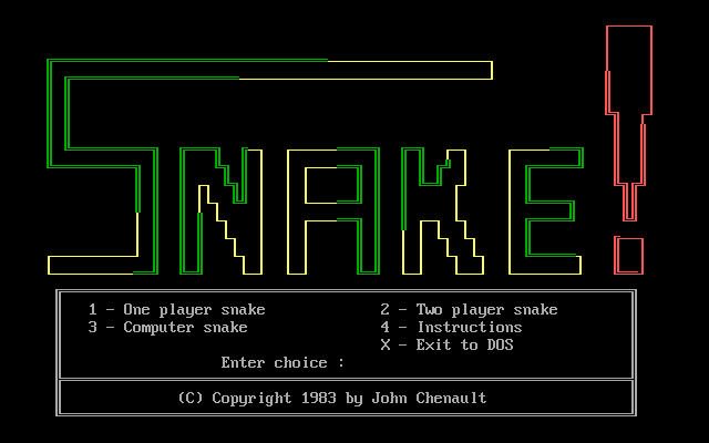 John Chenault's Snake!