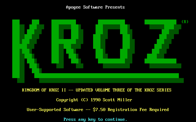 Kingdom of Kroz II