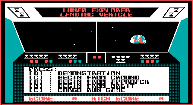 Lunar Explorer: A Space Flight Simulator