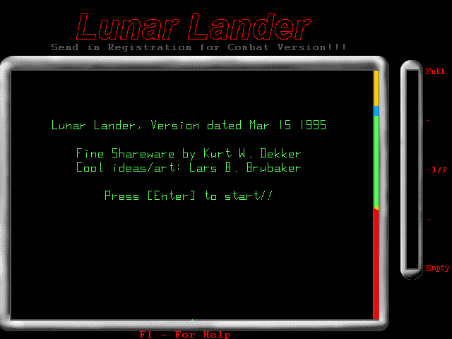 Lunar Landing