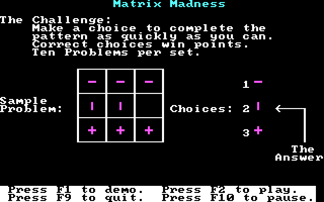 Matrix Madness