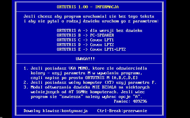 Ortotris