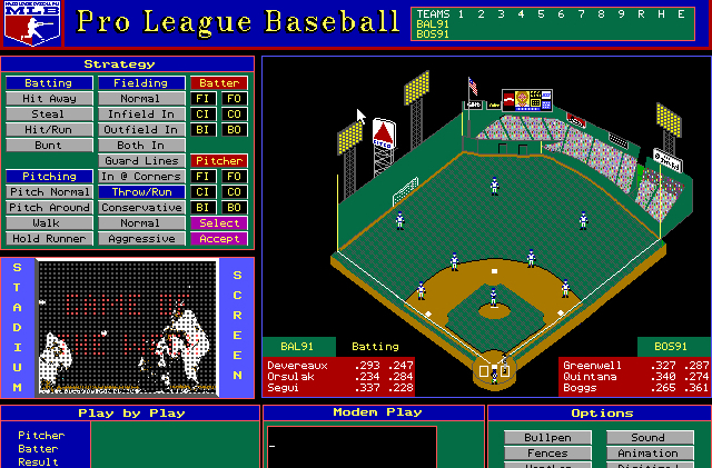 Pro League Baseball