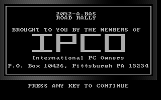 Road Rally