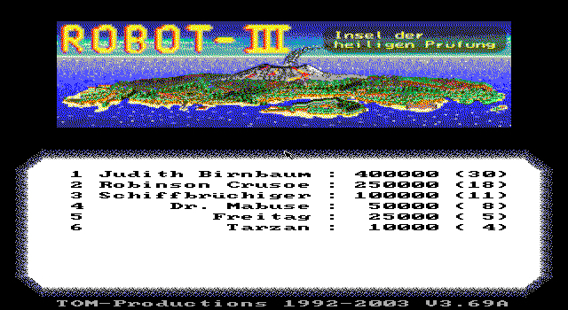 Robot III: Insel der heiligen Prüfung