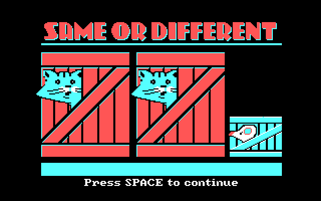 Same or Different