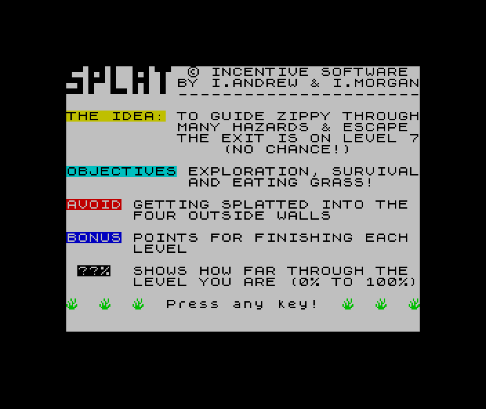 Splat!
