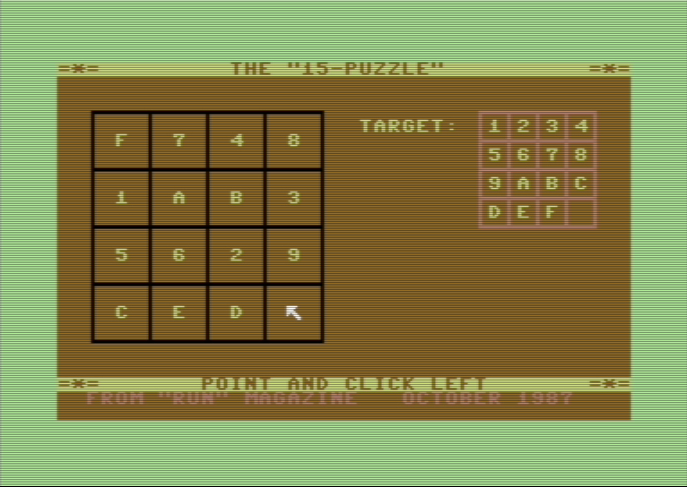 The 15 Puzzle