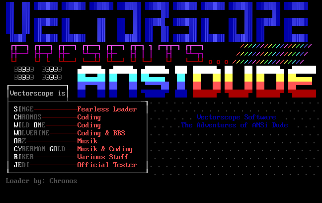 The Amazing Adventures of ANSI Dude