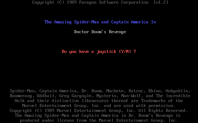 The Amazing Spider-Man and Captain America in Dr. Doom's Revenge!