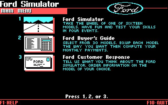 The Ford Simulator