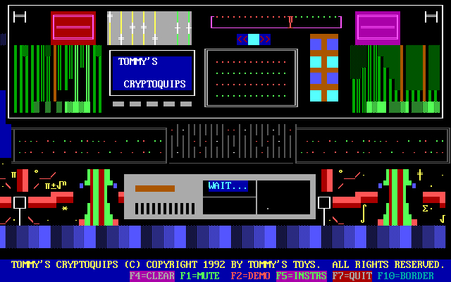 Tommy's Cryptoquips
