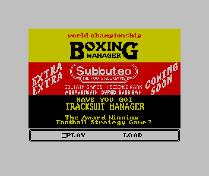World Championship Boxing Manager